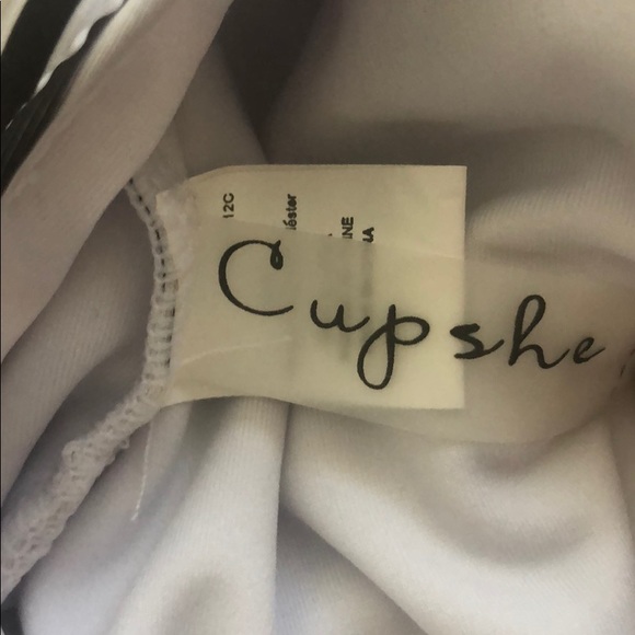 Black and white pinstriped swimsuit - Picture 5 of 5